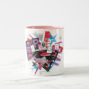 Tasse 2 Couleurs Supergirl Grunge Design