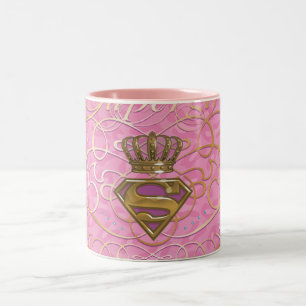Tasse 2 Couleurs Supergirl Pink