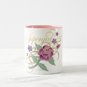 Tasse 2 Couleurs Supergirl Rose