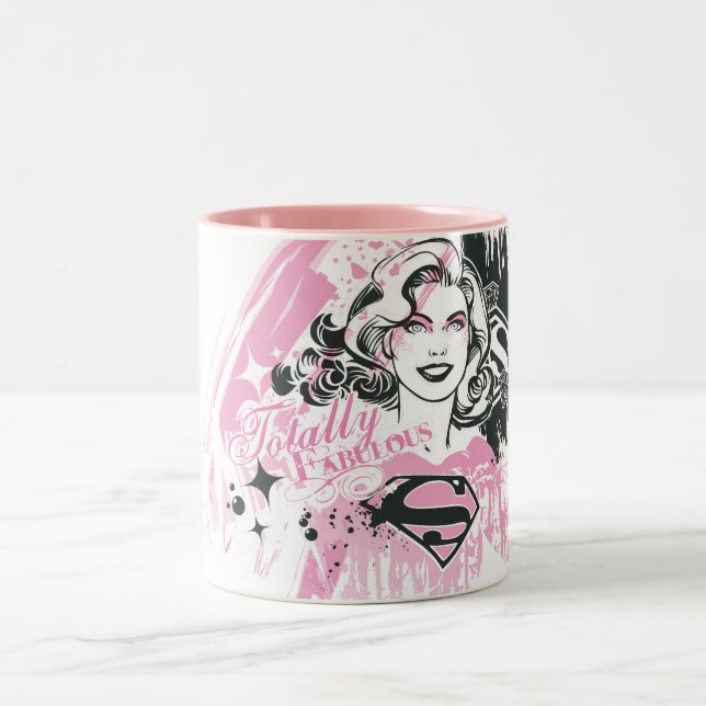 Tasse 2 Couleurs Supergirl Totalement Fabuleux (Centre)