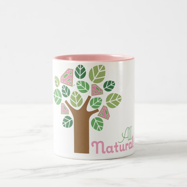Tasse 2 Couleurs Supergirl Tout arbre naturel (Centre)