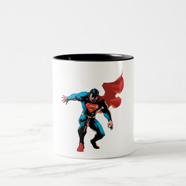 Tasse 2 Couleurs Superman dans l'ombre (Centre)