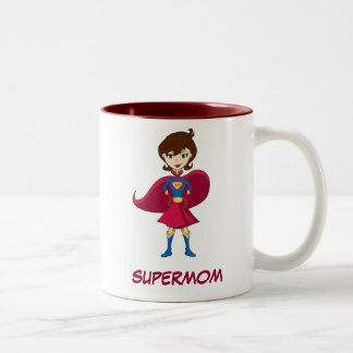 TASSE 2 COULEURS SUPERMOM