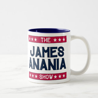 Tasse 2 Couleurs Support Le James Anania Show - UNITÉ -
