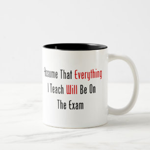 Tasse 2 Couleurs Supposez que tout sera sur l'examen