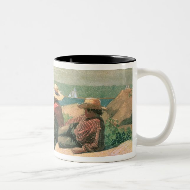 Tasse 2 Couleurs Sur la plage, 1875 (la semaine) (Droit)