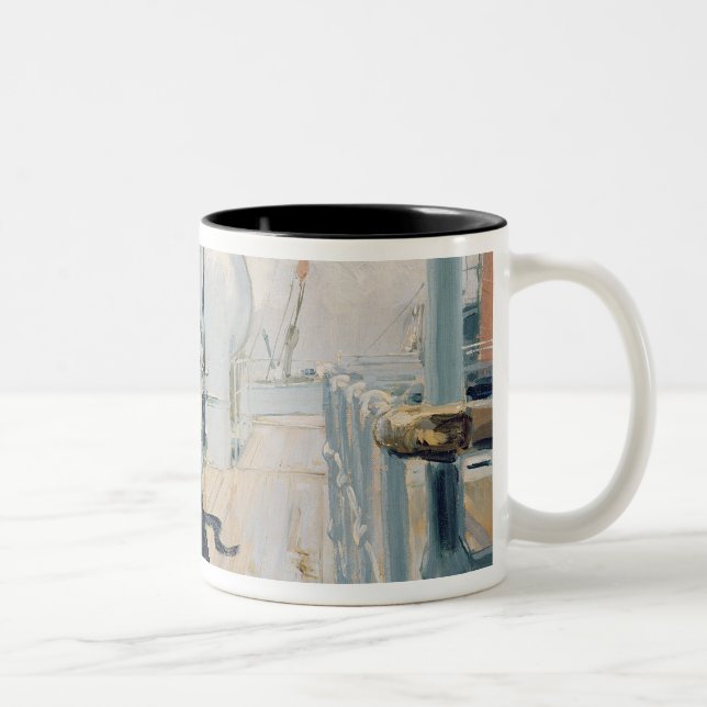 Tasse 2 Couleurs Sur la plate-forme (huile sur la toile) (Droit)