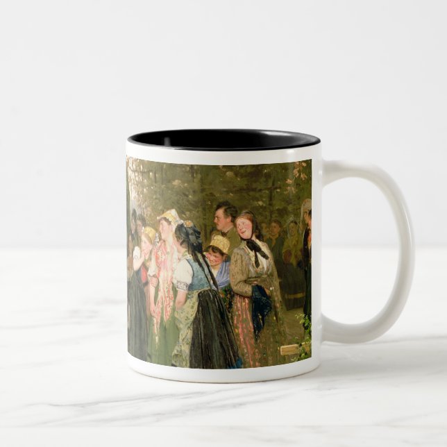 Tasse 2 Couleurs Sur le congé, 1883 (Droit)