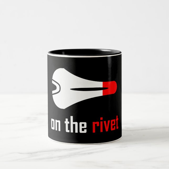 Tasse 2 Couleurs Sur Le Rivet Cycling (Centre)