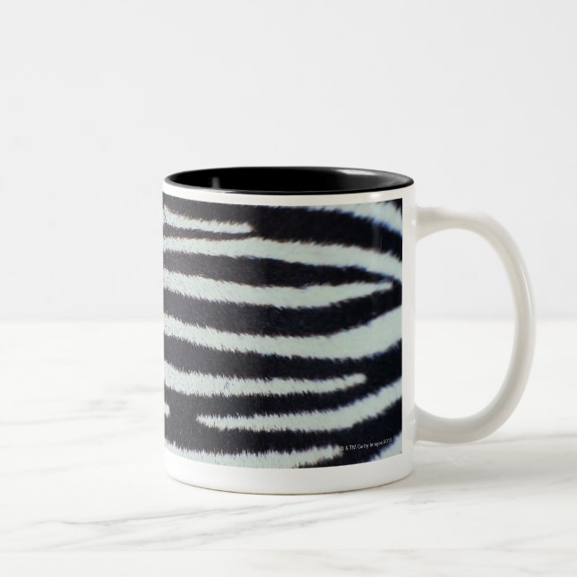 Tasse 2 Couleurs Surface de peau de zèbre (Droit)