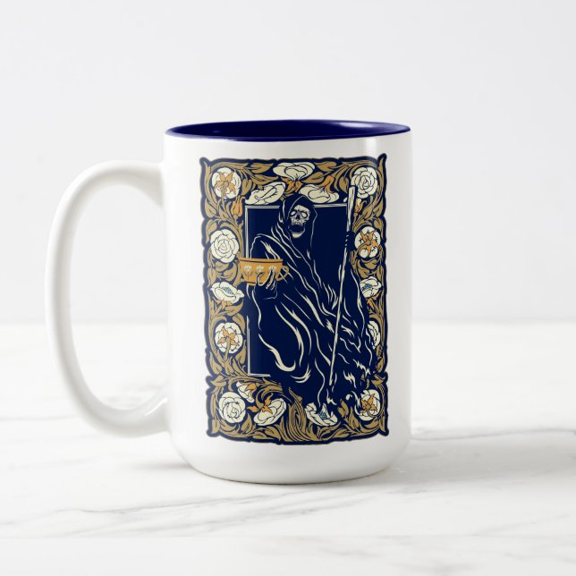 Tasse 2 Couleurs Suriel Spill the Tea Mug, Fandom Book Amateurs Ros (Gauche)