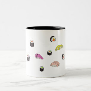 Tasse 2 Couleurs Sushi et sashimi