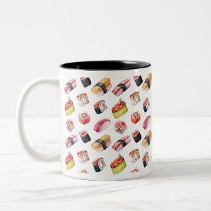 Tasse 2 Couleurs sushi japonais et nigiri