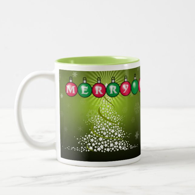 TASSE 2 COULEURS SUZANNE ELIZABETH CHRISTMAS COLLECTION (Gauche)