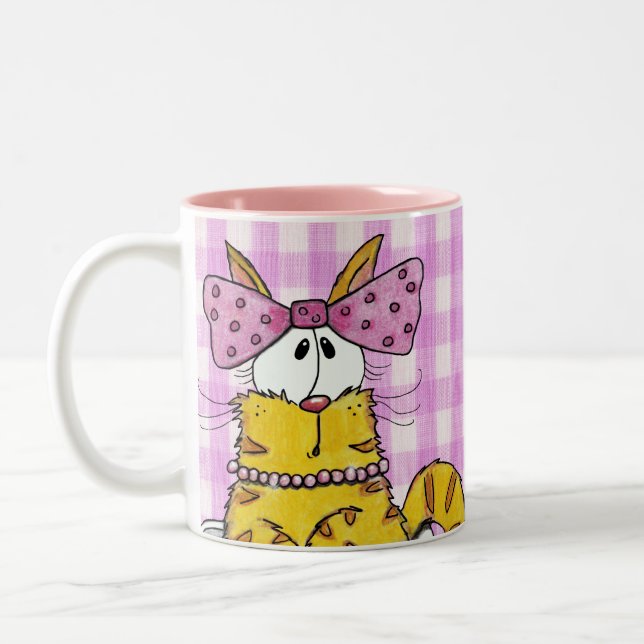 Tasse 2 Couleurs Suzette-Dainty Kitty (Gauche)
