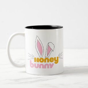 Tasse 2 Couleurs Sweet Happy Hunny Lapny Honey Art lapin