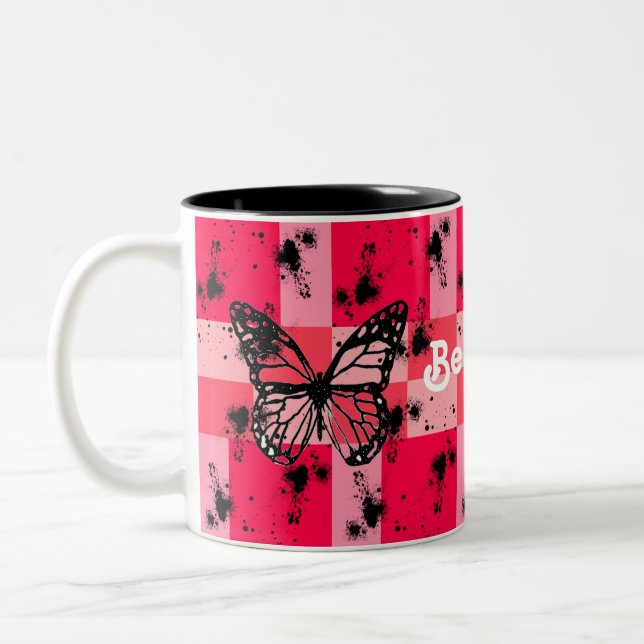 Tasse 2 Couleurs Sweet Modern candy abstract art (Gauche)
