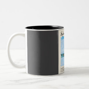 Tasse 2 Couleurs Sydney Vintage Watercolor Travel