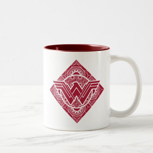 Tasse 2 Couleurs Symbole amazonien Wonder Woman (Droit)