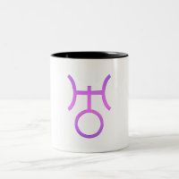 Symbole planétaire d'Uranus Astrologie Signe du zo