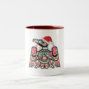 Tasse 2 Couleurs Symbolisme Thunderbird Haida Orament Cibler Christ