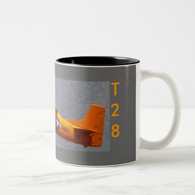 Tasse 2 Couleurs T28 POC jaune, T28, T28 (Droit)