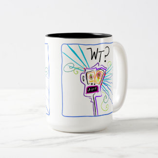 Tasse 2 Couleurs T.N.-O. ? QUEL ? ? EMOJI Meemogie