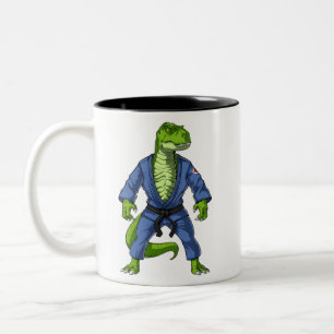 Tasse 2 Couleurs T-Rex Dinosaur Jiu-Jitsu
