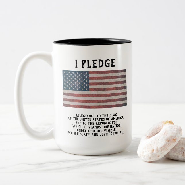 Tasse 2 Couleurs T-Shirt (Avec donut)