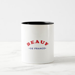 Tasse 2 Couleurs T-shirt Beauf de France
