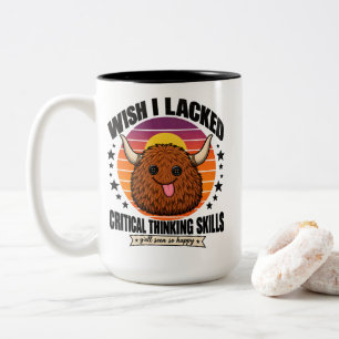 Tasse 2 Couleurs T-shirt drôle de superviseur de construction