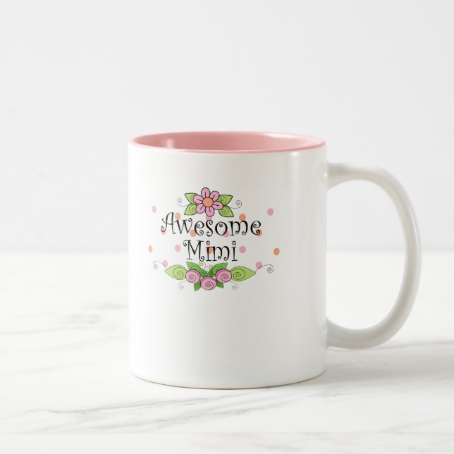 Tasse 2 Couleurs T-shirt Mimi Incroyable (Droit)