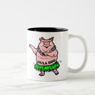 Tasse 2 Couleurs T-shirts de porc et cadeaux de porc