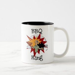 Tasse 2 Couleurs T-shirts et cadeaux BBQ King