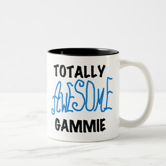 Tasse 2 Couleurs T-shirts et cadeaux bleus totalement (Droit)