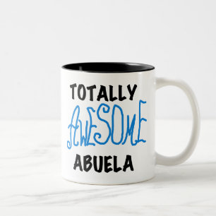 Tasse 2 Couleurs T-shirts et cadeaux bleus totalement