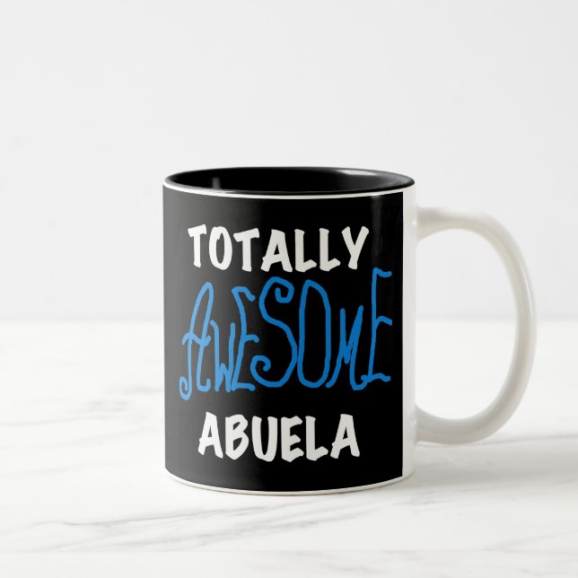 Tasse 2 Couleurs T-shirts et cadeaux bleus totalement (Droit)