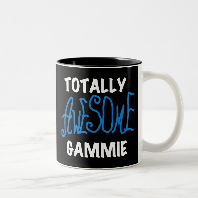 Tasse 2 Couleurs T-shirts et cadeaux bleus totalement (Droit)