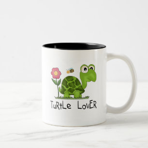 Tasse 2 Couleurs T-shirts et cadeaux d'amant de tortue