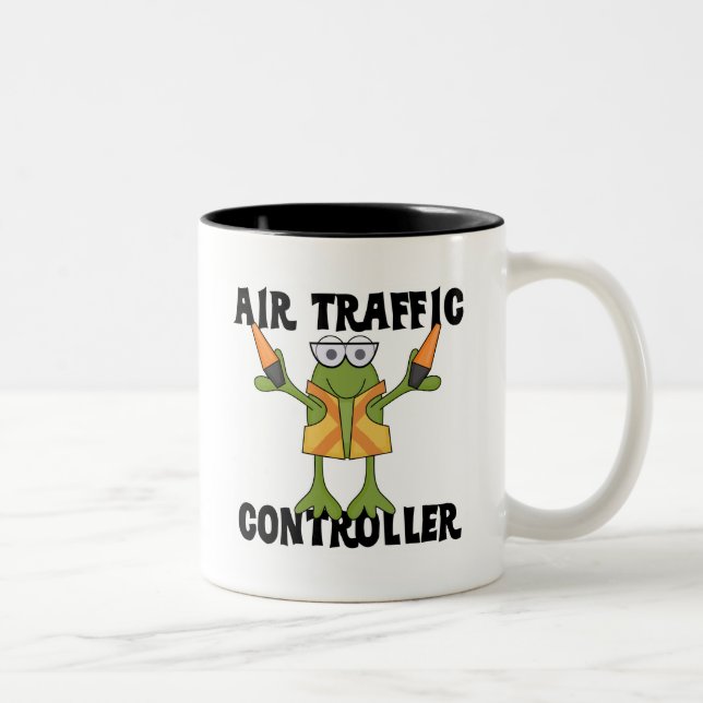 Tasse 2 Couleurs T-shirts et cadeaux de contrôleur de la navigation (Droit)