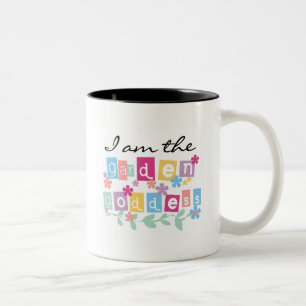 Tasse 2 Couleurs T-shirts et cadeaux de déesse de jardin