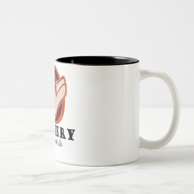 Tasse 2 Couleurs T-shirts et cadeaux de poterie. (Droit)