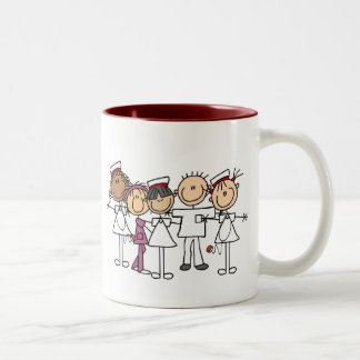 Tasse 2 Couleurs T-shirts et cadeaux de semaine d'infirmières