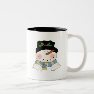 Tasse 2 Couleurs T-shirts et cadeaux de sourire de bonhomme de