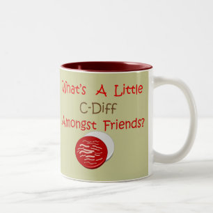 Tasse 2 Couleurs T-shirts et cadeaux drôles d'infirmière de C-Diff