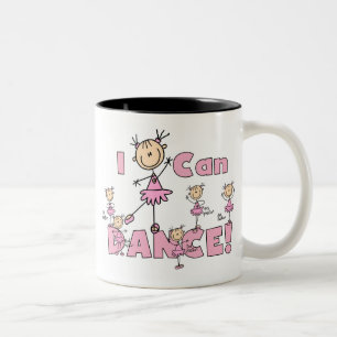 Tasse 2 Couleurs T-shirts et cadeaux Je peux danser