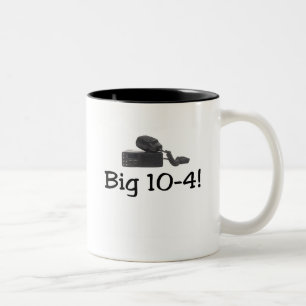 Tasse 2 Couleurs T-shirts et cadeaux par radio de CB