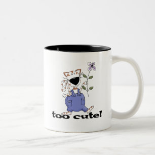 Tasse 2 Couleurs T-shirts et cadeaux pour chaton trop mignons
