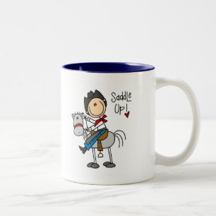 Tasse 2 Couleurs T-shirts et Cadeaux Saddle Up Cowboy