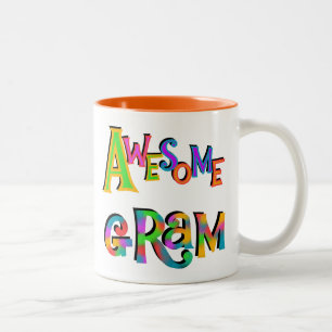 Tasse 2 Couleurs T-shirts et cadeaux superbes Gram